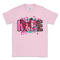 Bubblegum Pink hope with butterfly's Classic Tee - AdoDesignShop