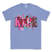 Colony Blue hope with butterfly's Classic Tee - AdoDesignShop