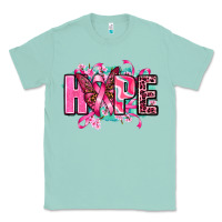 Seafoam hope with butterfly's Classic Tee - AdoDesignShop