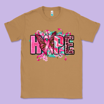Hope With Butterfly's Classic Tee Designed By Adodesignshop