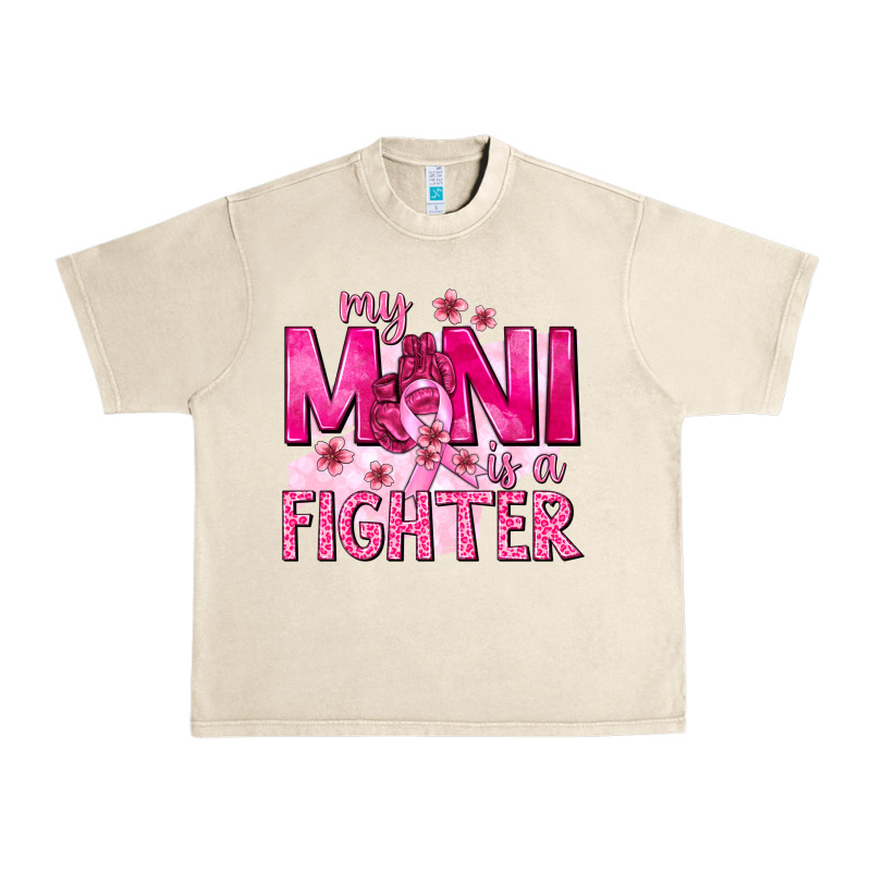 My Mini Is A Fighter With Ribbon Urban Heavy Tee by texasbilliewilder | Teevron