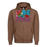 Chestnut be mine valentine Zipper Hoodie - AdoDesignShop