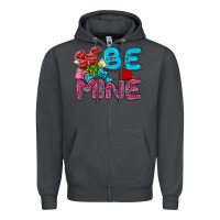 Smoke be mine valentine Zipper Hoodie - AdoDesignShop