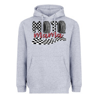 Heather Grey moto mama Heavyweight Hoodie - MaliasSmallBusiness