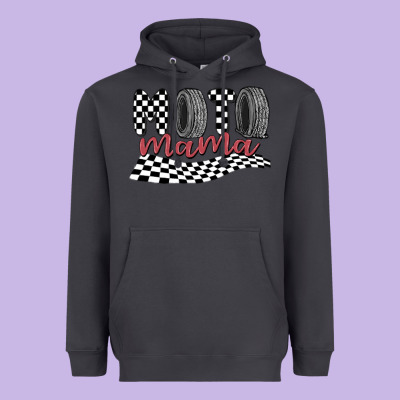 Moto Mama Heavyweight Hoodie Designed By Maliassmallbusiness