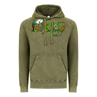 Vintage Olive st patricks day lucky nurse Vintage Hoodie - RanaPortraitStore