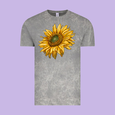 Sunflower Vintage Tee Designed By Ranaportraitstore