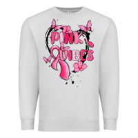Dove Grey pink vibes Premium Sweatshirt - MaliasSmallBusiness