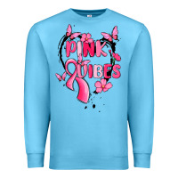 Ocean Blue pink vibes Premium Sweatshirt - MaliasSmallBusiness