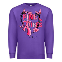 Purple pink vibes Premium Sweatshirt - MaliasSmallBusiness