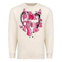 Sandshell pink vibes Premium Sweatshirt - MaliasSmallBusiness