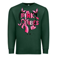Sports Green pink vibes Premium Sweatshirt - MaliasSmallBusiness