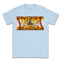 Dusty Blue softball gnome license plate Classic Tee - HRA Design Shop