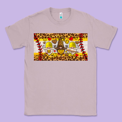 Softball Gnome License Plate Classic Tee Designed By Hra Design Shop
