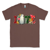 Chestnut christmas penguin love Classic Tee - FaDigitalArtStudio