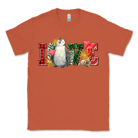 Copper christmas penguin love Classic Tee - FaDigitalArtStudio