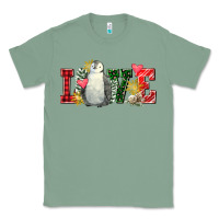 Sage christmas penguin love Classic Tee - FaDigitalArtStudio