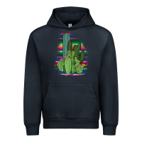 Navy Western Serape Cactus Urban Hoodie - Bettercallsaul