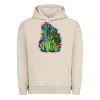 Pigment French Oak Western Serape Cactus Urban Hoodie - Bettercallsaul