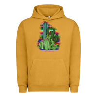 Pigment Peanut Butter Western Serape Cactus Urban Hoodie - Bettercallsaul