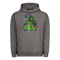 Pigment Tornado Western Serape Cactus Urban Hoodie - Bettercallsaul