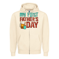 Sandshell my first father's day Zipper Hoodie - Artiststas