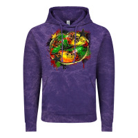 Cloud Purple juneteenth lips Vintage Hoodie - Zillion Design Studio
