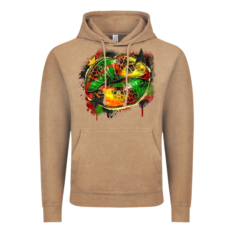 Juneteenth Lips Vintage Hoodie by Zillion Design Studio | Teevron