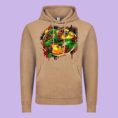 Juneteenth Lips Vintage Hoodie Designed By Zillion Design Studio