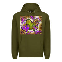 Army Green mardi gras hearts tumbler bbs Premium Hoodie - BundleAndBundleShop