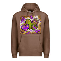 Chestnut mardi gras hearts tumbler bbs Premium Hoodie - BundleAndBundleShop