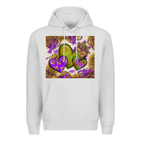 Dove Grey mardi gras hearts tumbler bbs Premium Hoodie - BundleAndBundleShop