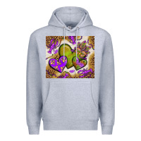 Heather Grey mardi gras hearts tumbler bbs Premium Hoodie - BundleAndBundleShop