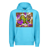 Ocean Blue mardi gras hearts tumbler bbs Premium Hoodie - BundleAndBundleShop