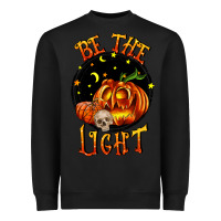 Black Be the light Heavyweight Sweatshirt - RanaPortraitStore