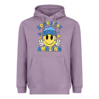 Lavender down right amazing Heavyweight Hoodie - MaliasSmallBusiness