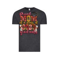 Vintage Black proud mom of a class of 2023 graduate Vintage Tee - Zillion Design Studio