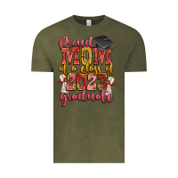 Vintage Olive proud mom of a class of 2023 graduate Vintage Tee - Zillion Design Studio