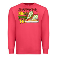 Cardinal stepping into juneteenth Premium Sweatshirt - MaliasSmallBusiness