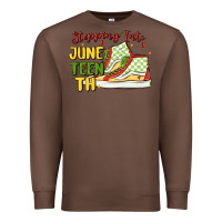 Chestnut stepping into juneteenth Premium Sweatshirt - MaliasSmallBusiness