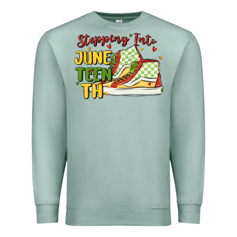 Stepping Into Juneteenth Premium Sweatshirt by MaliasSmallBusiness | Teevron