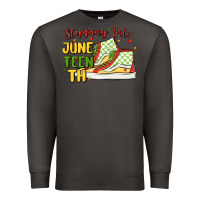Smoke stepping into juneteenth Premium Sweatshirt - MaliasSmallBusiness