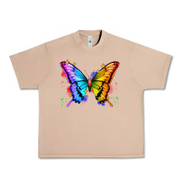 Burro rainbow butterfly Urban Heavy Tee - Zillion Design Studio
