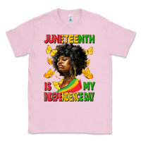 Bubblegum Pink juneteenth is my independence day Classic Tee - HRA Design Shop