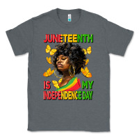 Charcoal Heather juneteenth is my independence day Classic Tee - HRA Design Shop
