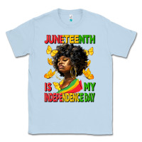 Dusty Blue juneteenth is my independence day Classic Tee - HRA Design Shop