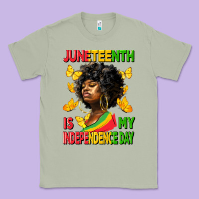 Juneteenth Is My Independence Day Classic Tee Designed By Hra Design Shop