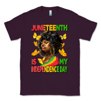 Plum juneteenth is my independence day Classic Tee - HRA Design Shop