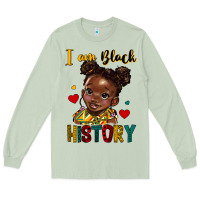 Matcha i am black history Long Sleeve Tee - HRA Design Shop
