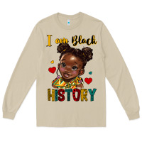 Mushroom i am black history Long Sleeve Tee - HRA Design Shop